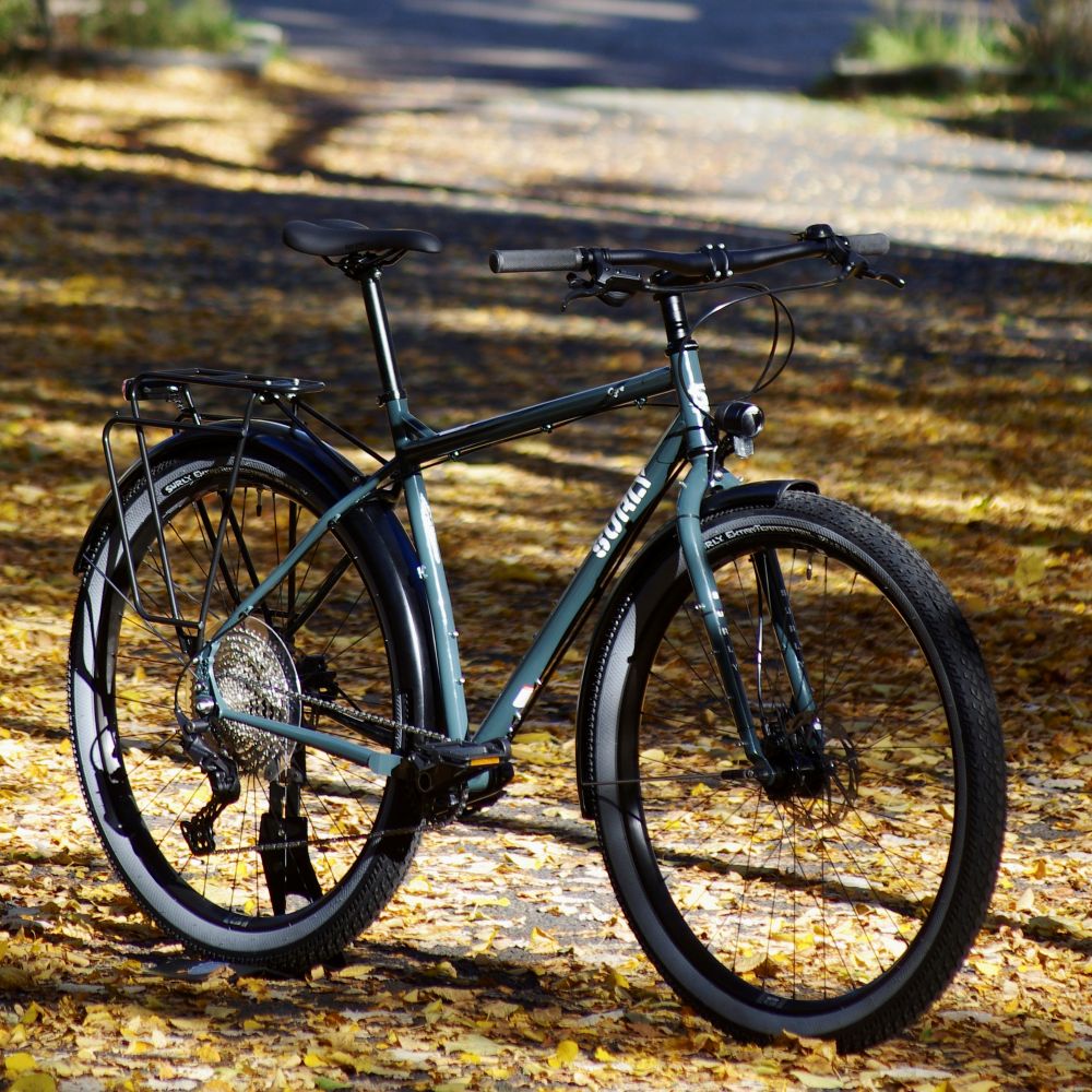 Surly Ogre Touring Bike with fenders and rack